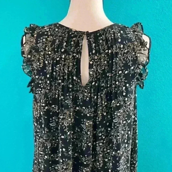 New with tags joie Tahoma silk dress in caviar - Picture 7 of 7